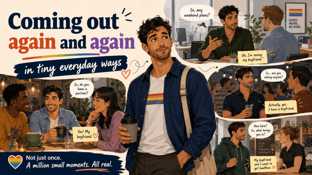 Coming Out Again and Again in Tiny Everyday Ways